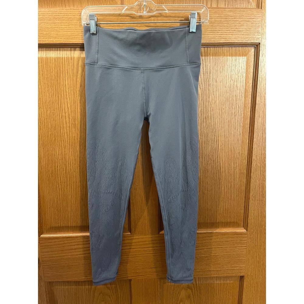 Lululemon Reveal Tight Zen Expression Solar Grey Size 8